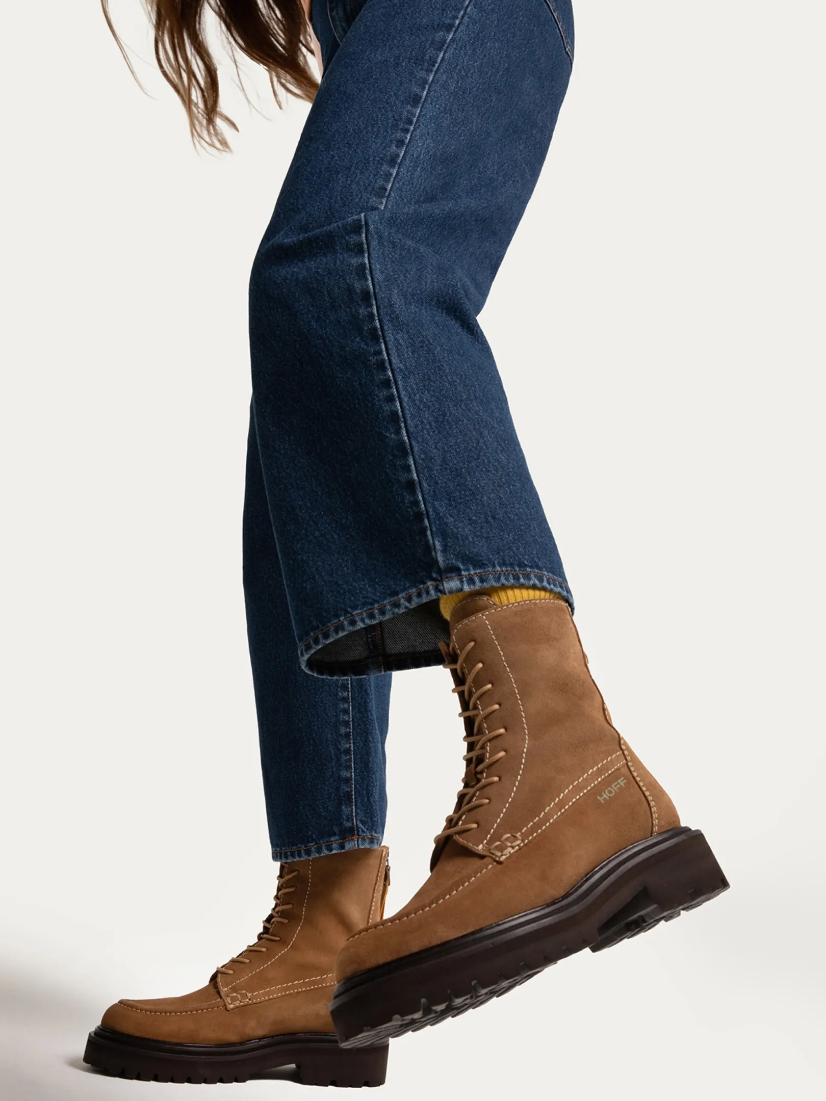 Mujer HOFF Botas Y Botines-BOTA SERRAJE DESERT CAMEL