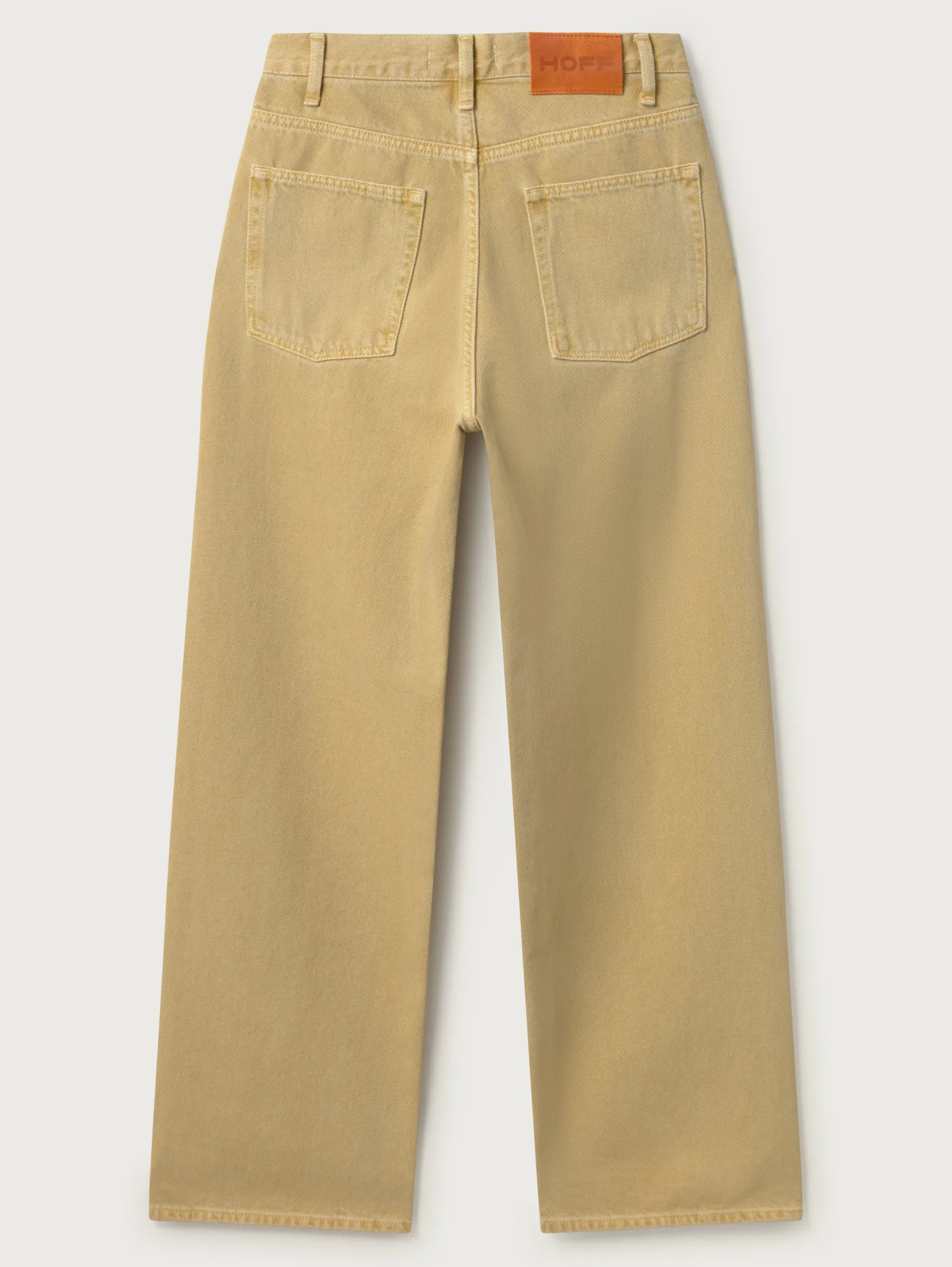 Mujer HOFF Pantalones-DENIM MOSTAZA